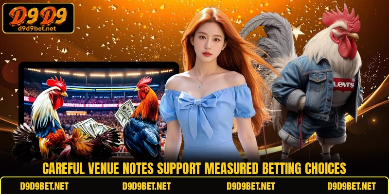 Careful venue notes support measured betting choices