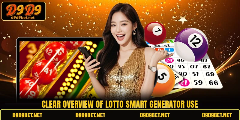 Clear overview of Lotto Smart Generator use