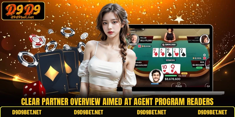Clear partner overview aimed at agent program readers