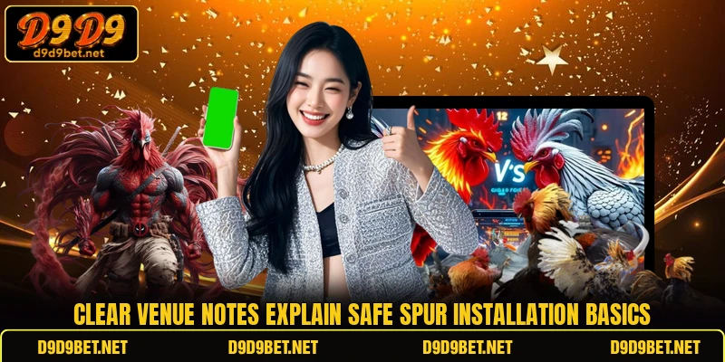 Clear venue notes explain Safe spur installation basics