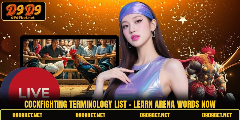 Cockfighting Terminology List - Learn Arena Words Now