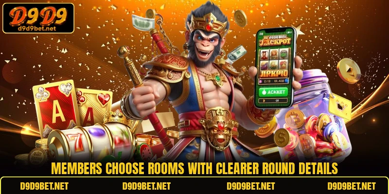 Members choose rooms with clearer round details