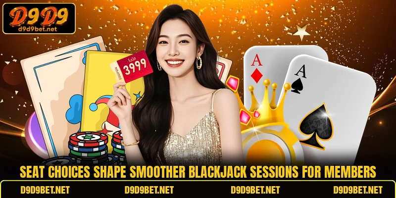 Seat choices shape smoother blackjack sessions for members